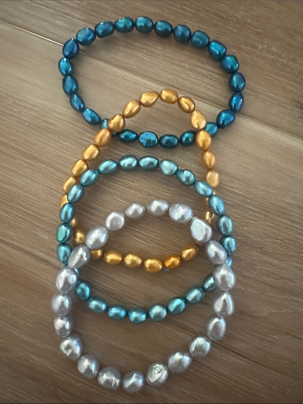 Honora Freshwater Pearl Stretch Bracelets (4)